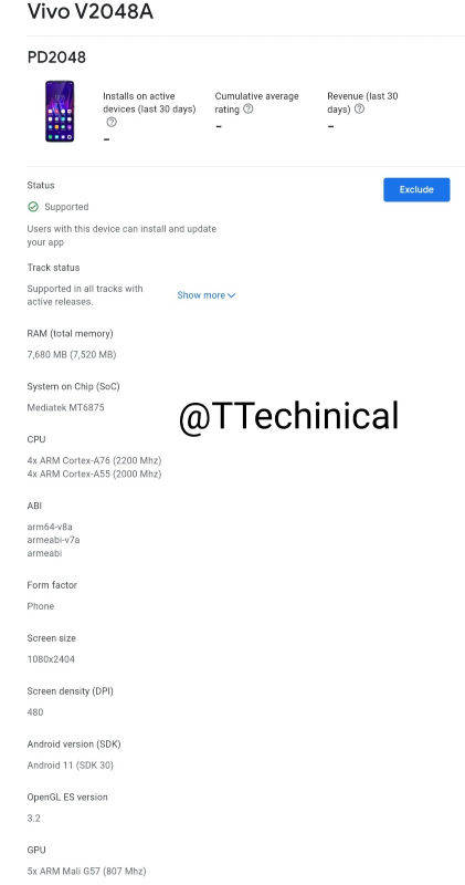 vivo-s7t-specs