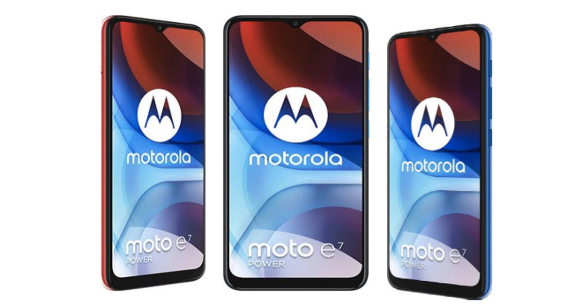 MOTOROLA Moto E7 Power specs design leaked
