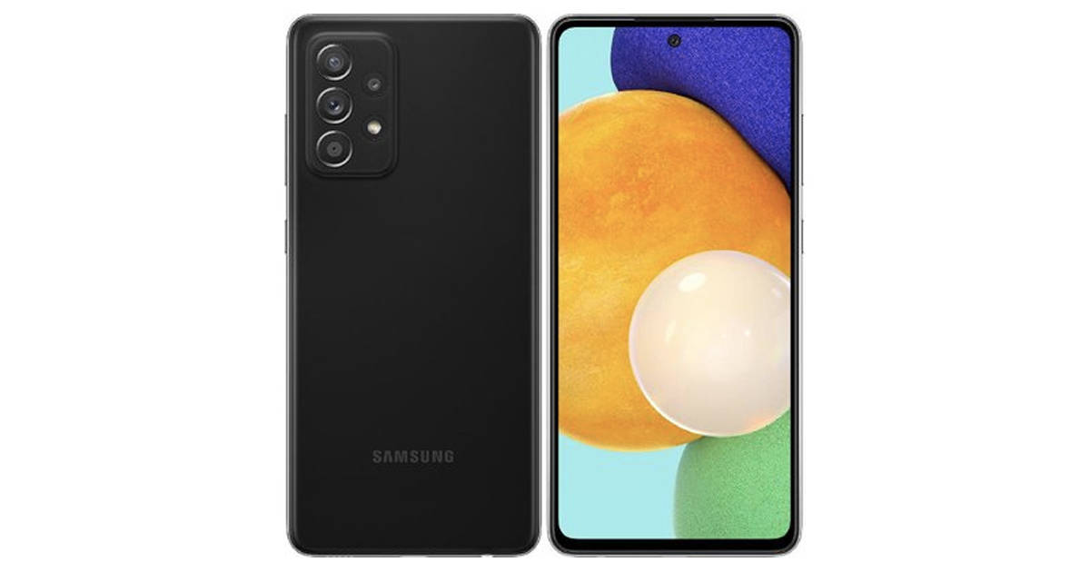 samsung galaxy a52 5g phone listed on dubai retail site before official announcement specs price revealed