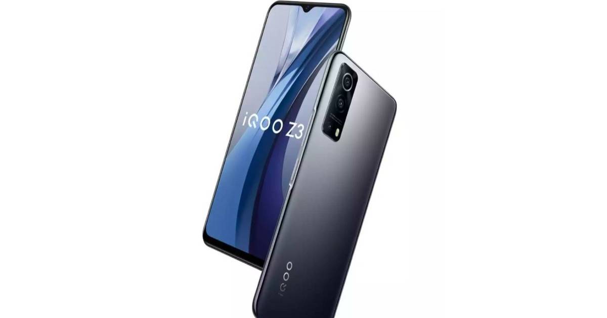 iqoo z3 5g phone with Snapdragon 768G india launch date and price revealed