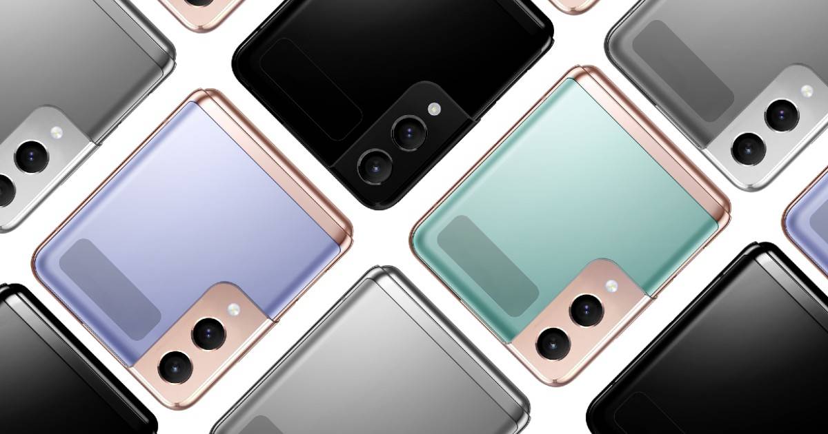 Samsung Galaxy z flip3 concept render