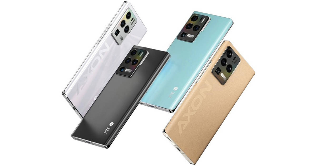 ZTE Axon 30 Ultra and 5g phone launched 64mp camera snapdragon 888 soc 66w charging specs price