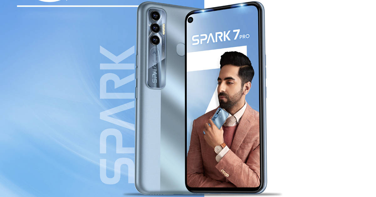 Tecno Spark 7 Pro launched in India Price Specs Sale offer