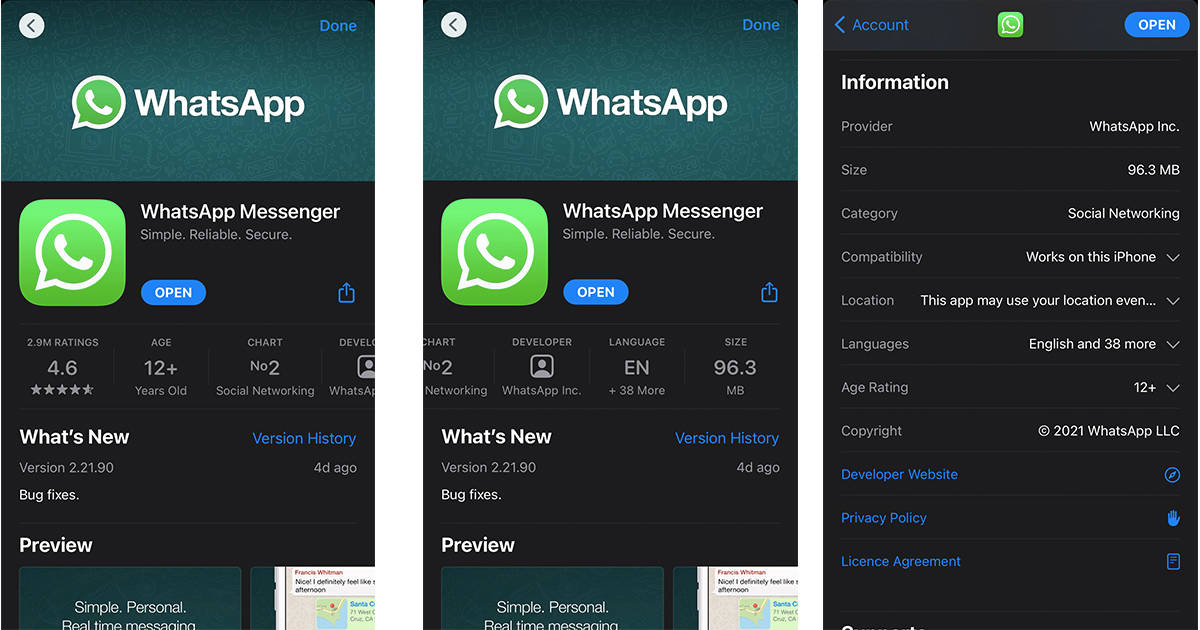 whatsapp remove from apple app store for iphone user after 15 may new privacy policy iphone user