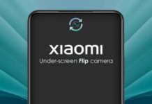 Xiaomi Under display flip camera