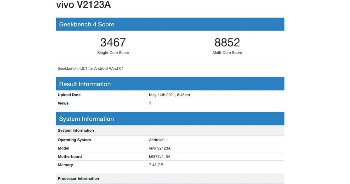 vivo-new-5g-phone-appeared-on-geekbench-is-it-vivo-v21-pro-5g