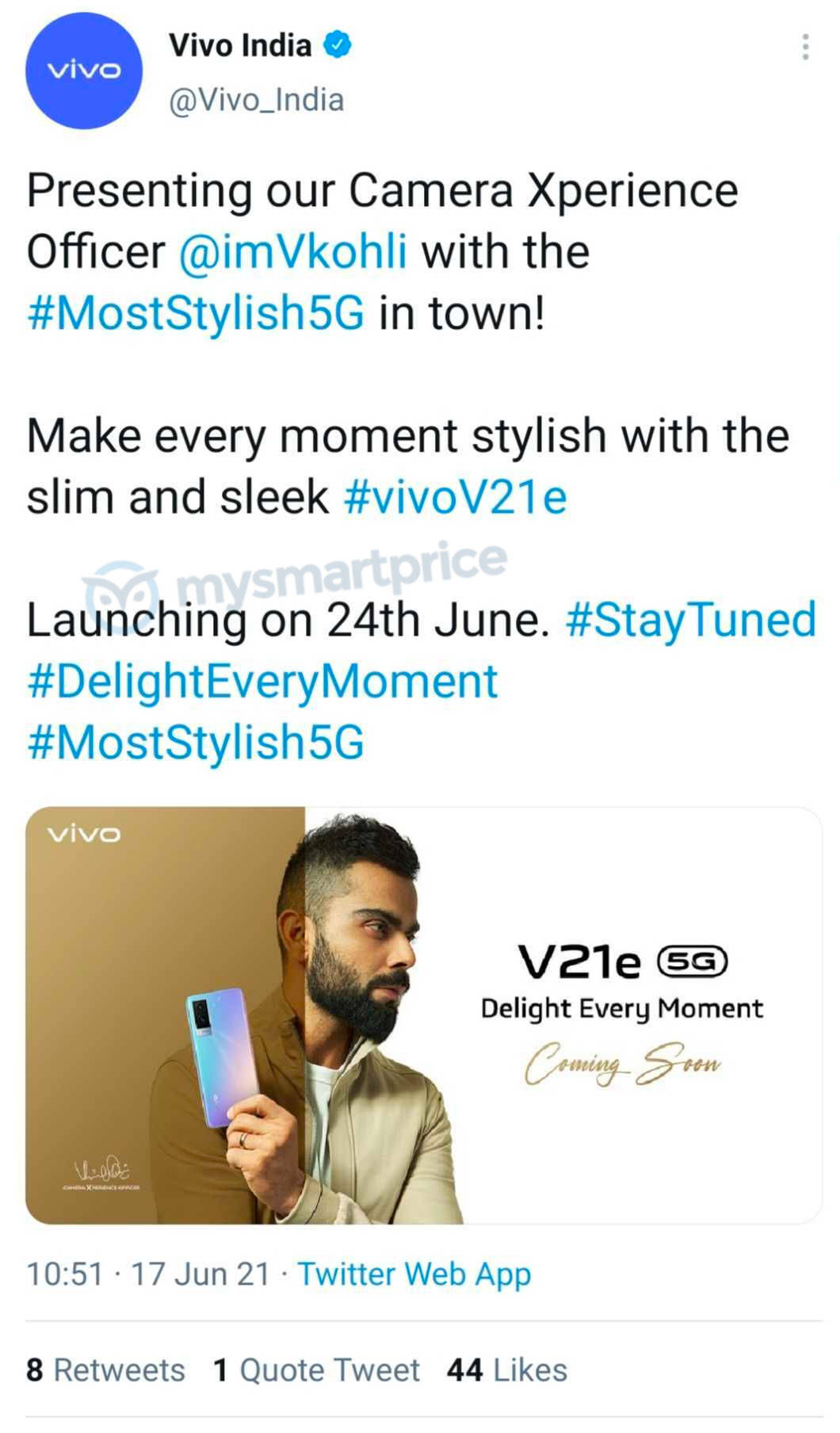 vivo-v21e-5g-official-tweet