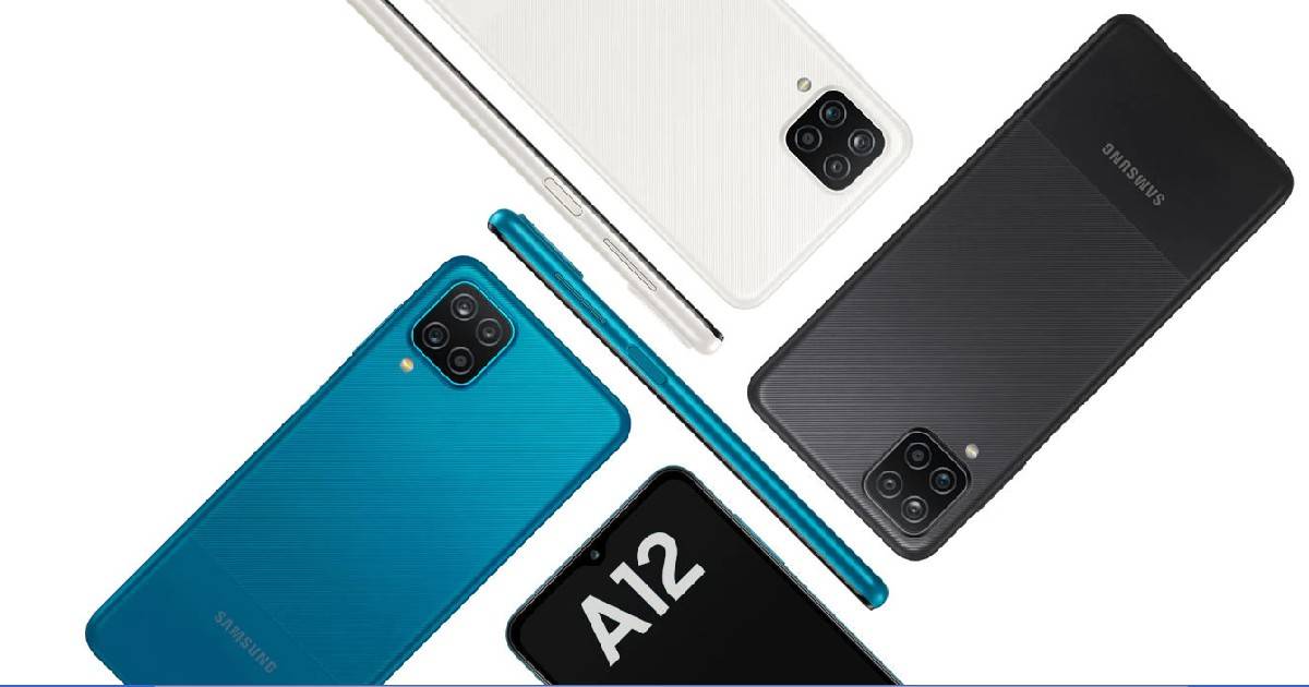 Samsung Galaxy A12 India Launch