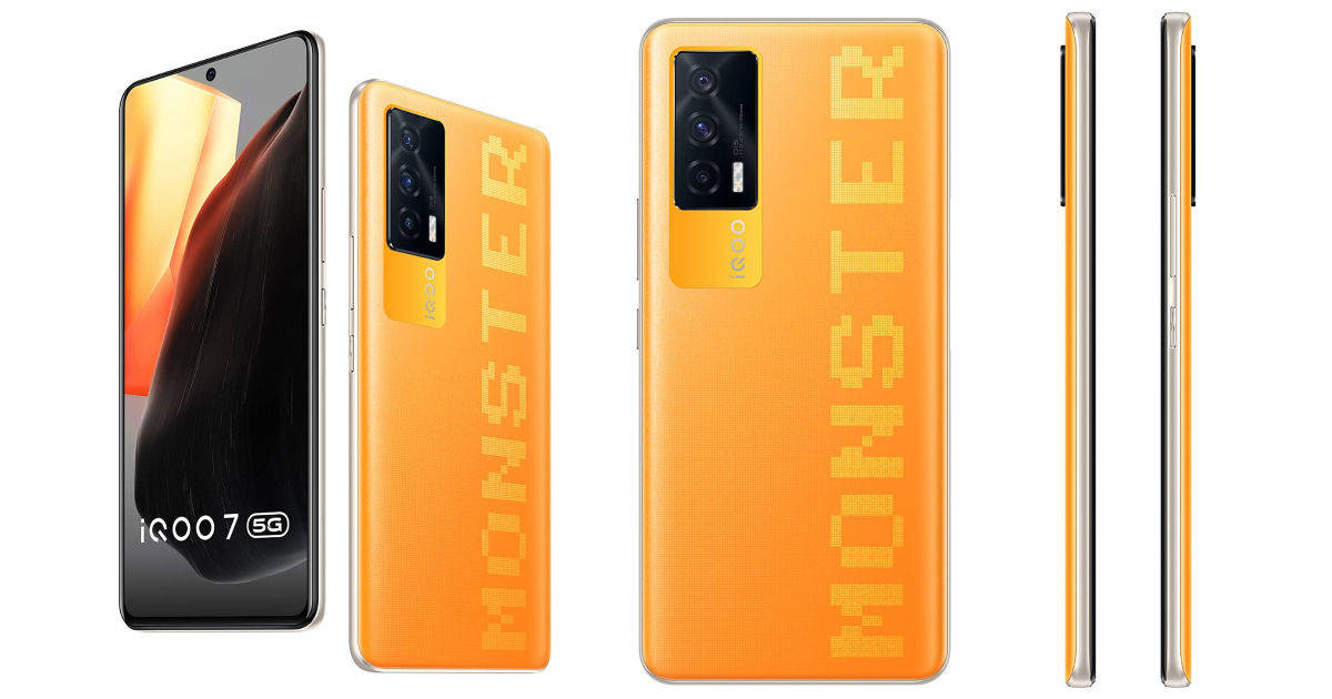iqoo 7 monster orange