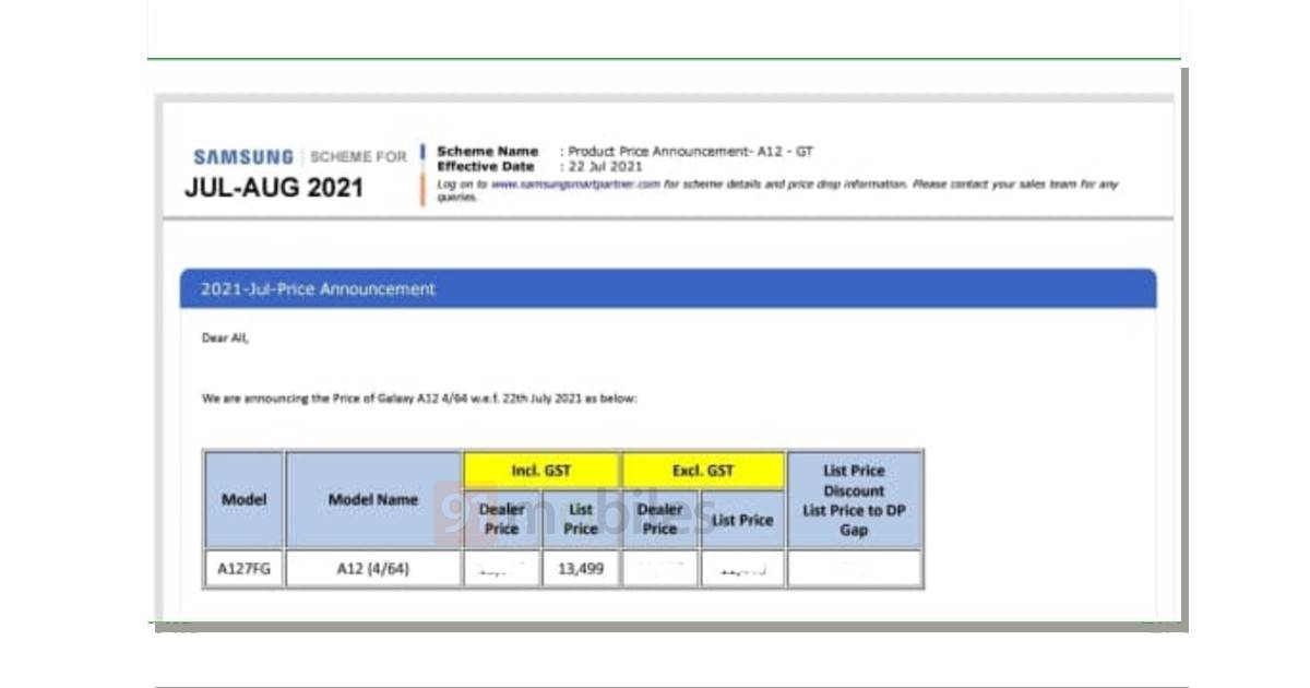 samsung-galaxy-a12-4gb-ram-model-available-for-sale-in-india