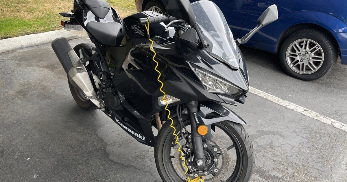 Man finds his stolen motorbike using Apple AirTag Find My app Tracking