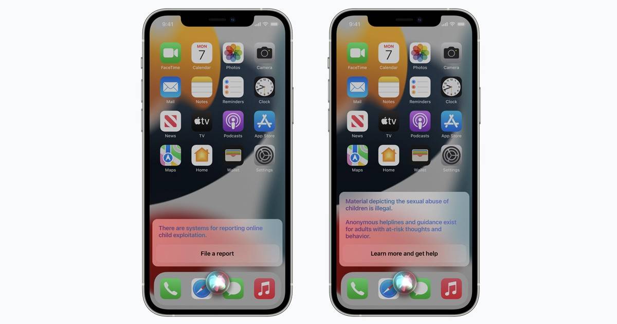 Apple CSAM SIRI