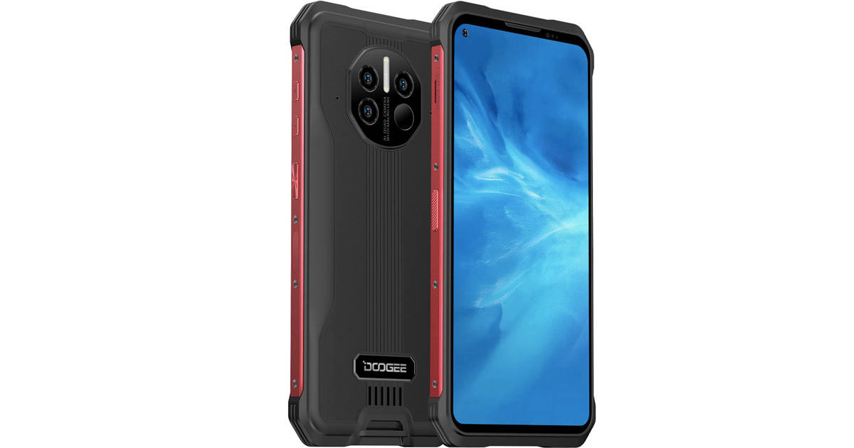 DOOGEE V10 Dual 5G rugged smartphone with inbuilt infrared thermometer 8500mAh battery underwater camera