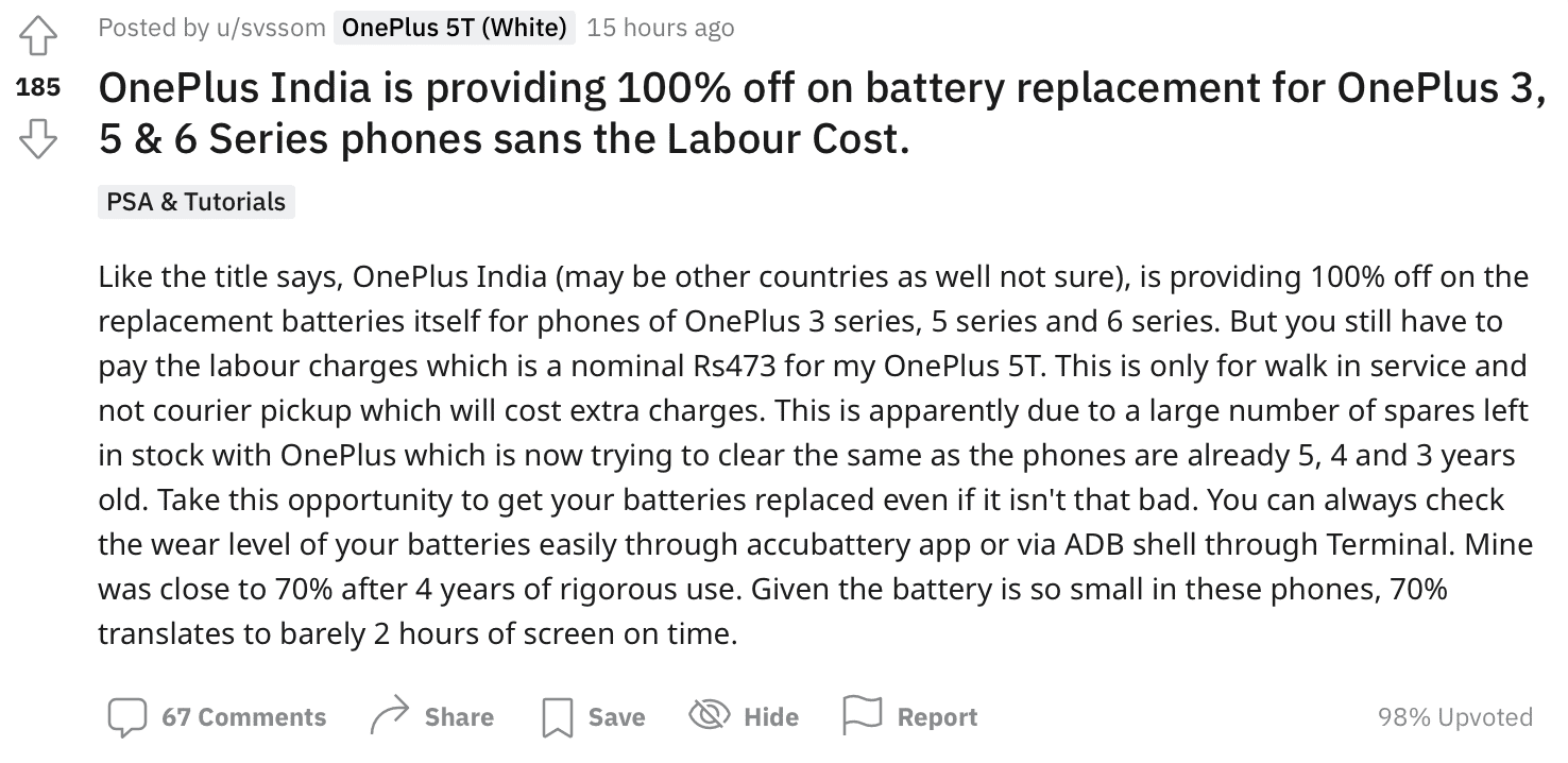 oneplus-battery-replace-offer