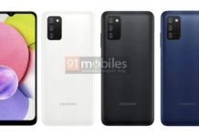 exclusive samsung galaxy a03s full specifications and colour revealed ahead of launch