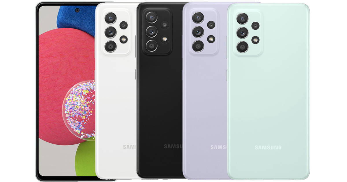 Samsung Galaxy A52s 5G phone Indian Price 35999 for 6GB RAM