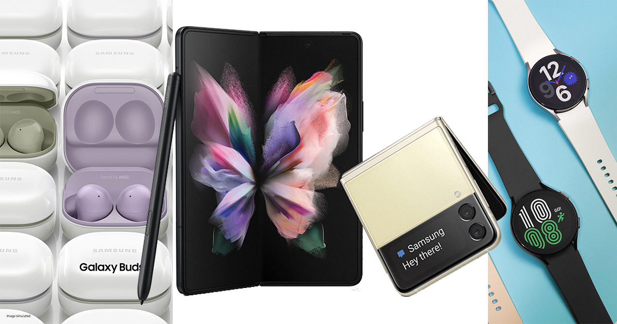 samsung-galaxy-unpacked-event-launch-announcement-foldable-device-z-fold3-flip3-5g-bud2-and-watch-specs-price-sale