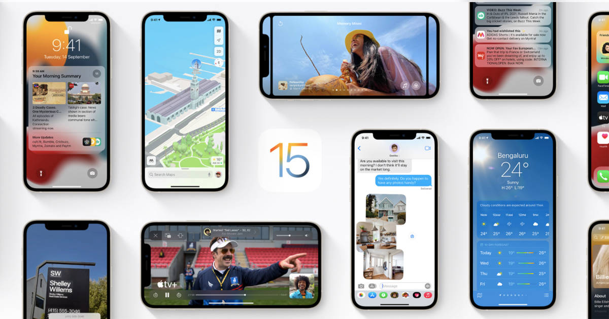 How to Download and install ios 15 in apple iphone in india