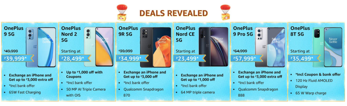 OnePlus Deals on Amazon