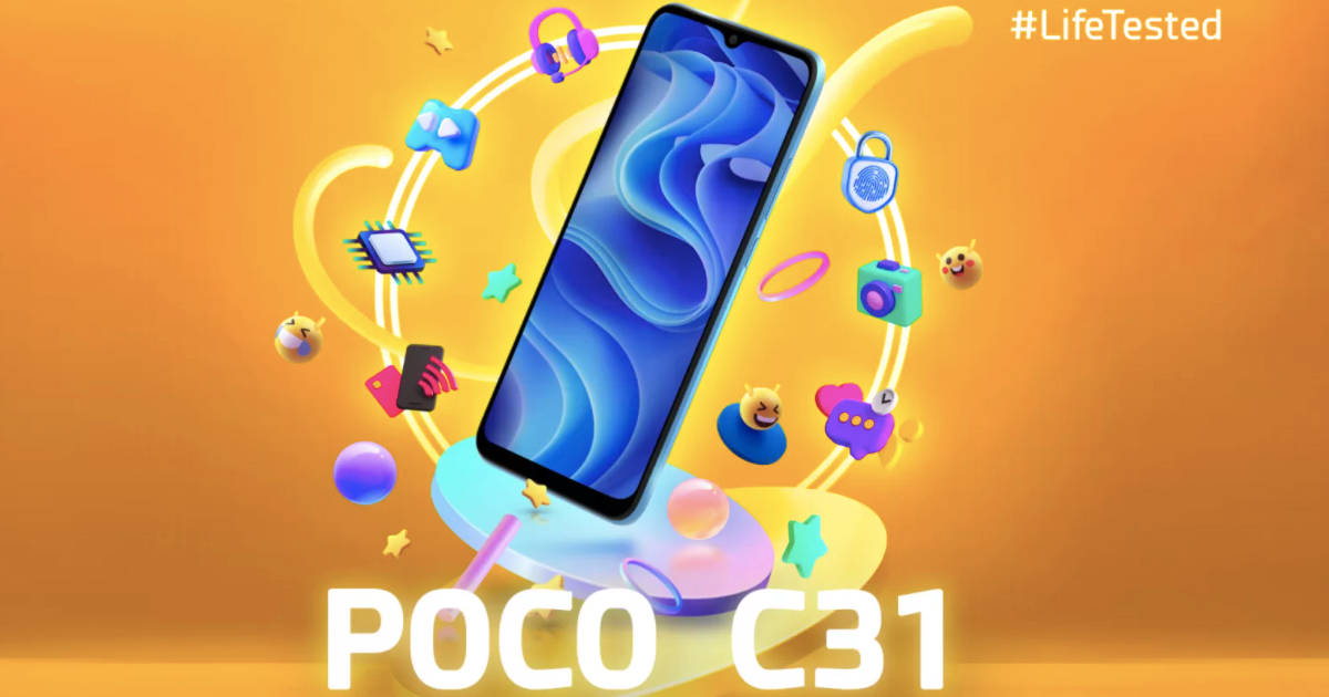 low-budget-poco-c31-india-launch-30-september-on-flipkart-know-specs-price-sale-offer