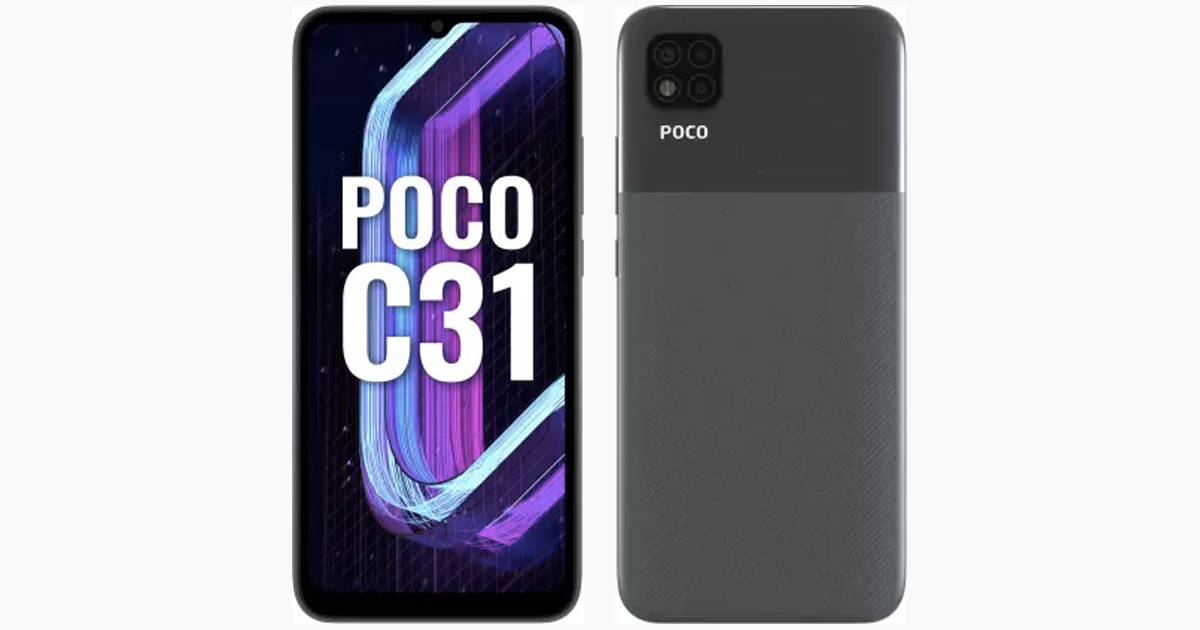 poco-c31-launched-in-india-know-feature-specs-price-sale-offer-discount