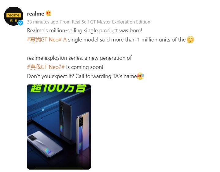Realme Gt Neo 2