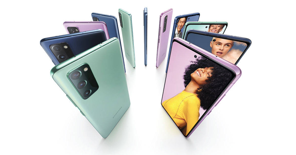 Samsung Galaxy S20 FE and S21 FE 5G phone discount offer samsung smartphone deals