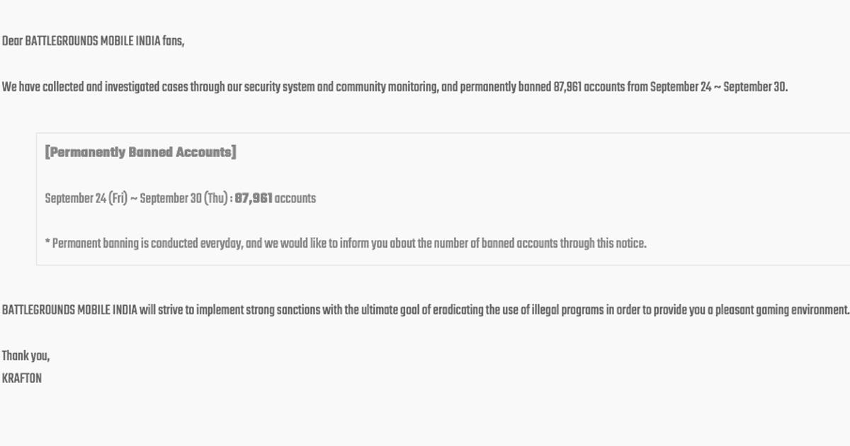 Battlegrounds Mobile India Karfton Permanent Ban know how to play BGMI