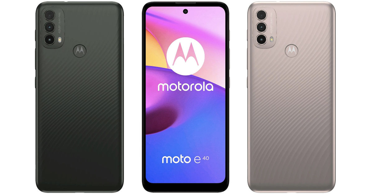 Motorola Moto E40 Price Specs Revealed before launch
