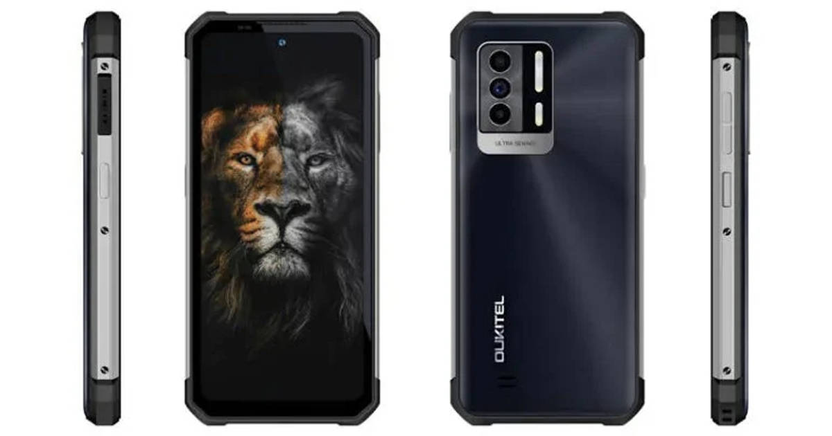 Rugged Phone OUKITEL WP17 with MIL-STD-810G certification and 8300mAh Battery