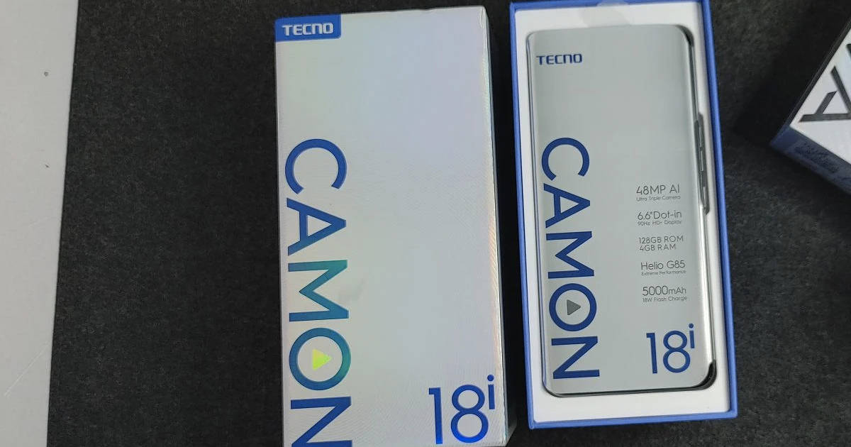 Tecno Camon 18i Launched feature specs price sale