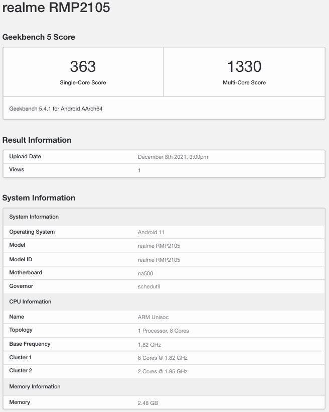 realme-pad-new-variant-geekbench