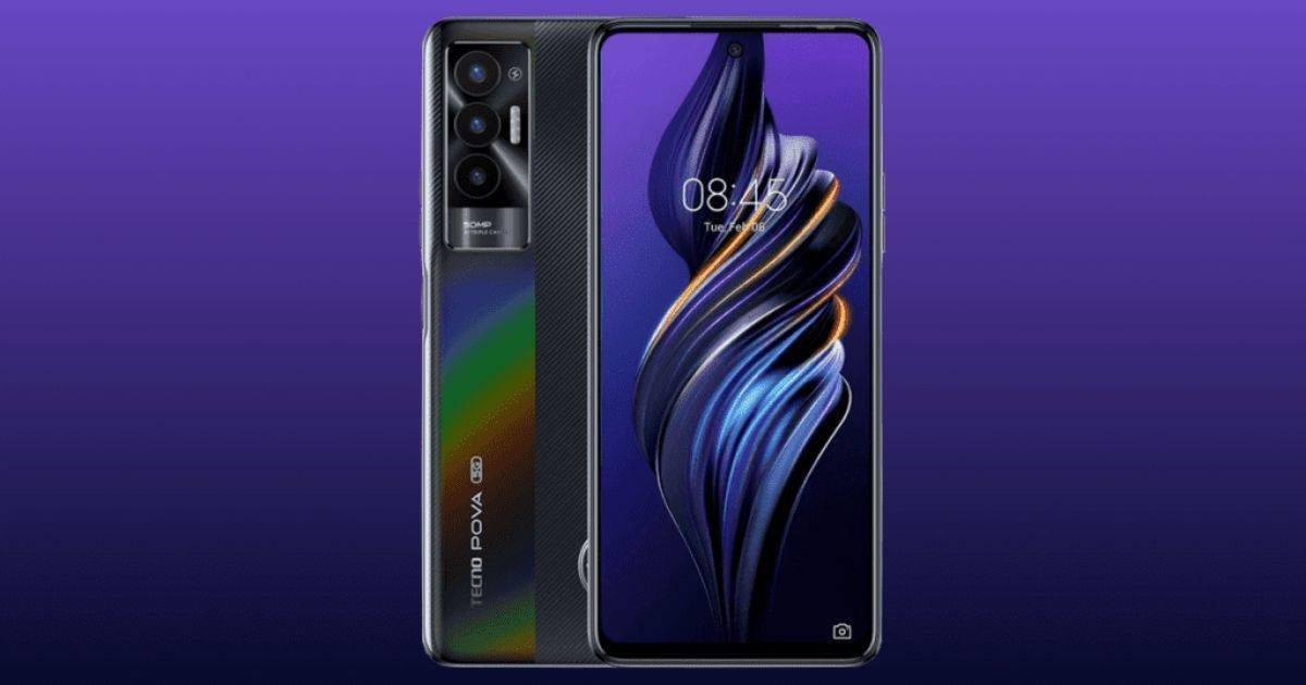 Tecno POVA 5G smartphone will be launched in India in January