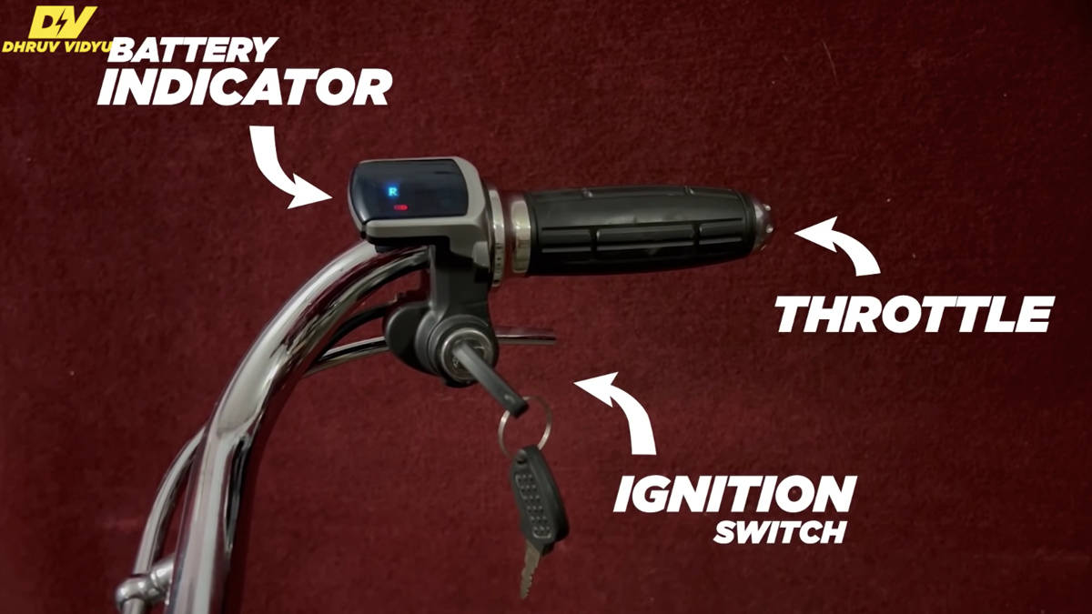 Dhruv Vidyut Electric Cycle Anand Mahindra