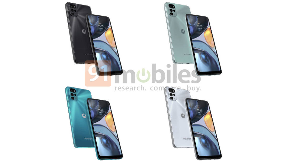 exclusive Specification price Motorola Moto G22 smartphone