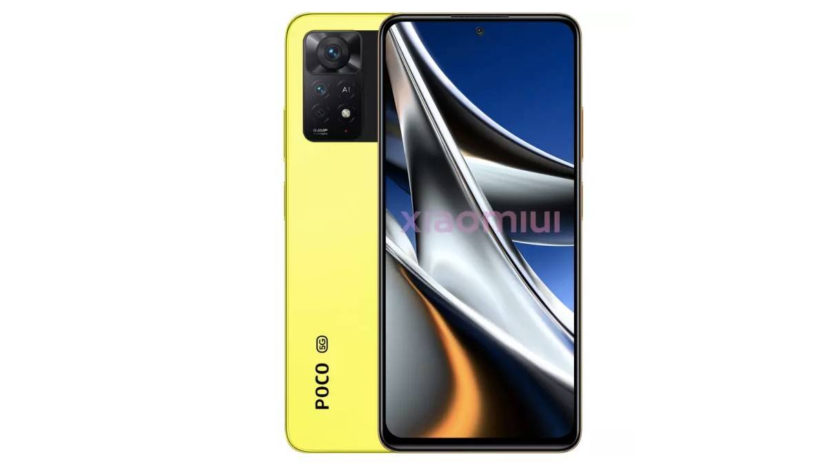 Poco X4 Pro रेंडर | इमेज सोर्स - xiaomiui