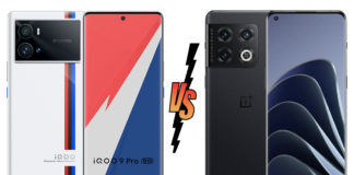 iqoo 9 pro vs oneplus 10 pro 5g phone full specifications price comparison