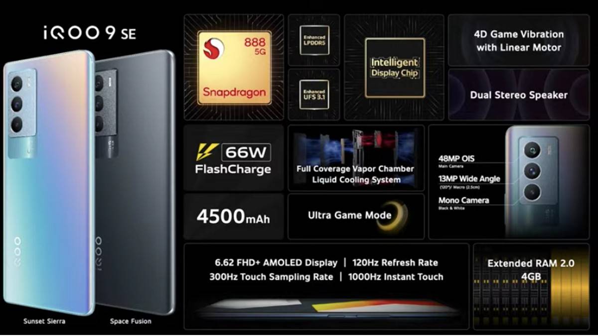 iQOO 9 SE