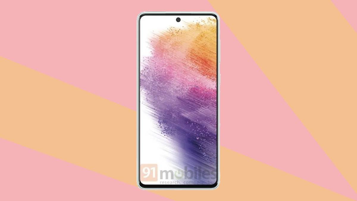 Samsung Galaxy A73 5G design leaked
