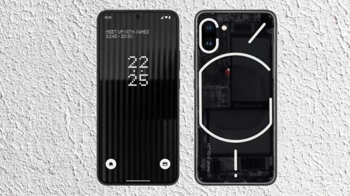 Nothing Phone (1) Smartphone design leaked will launch soon