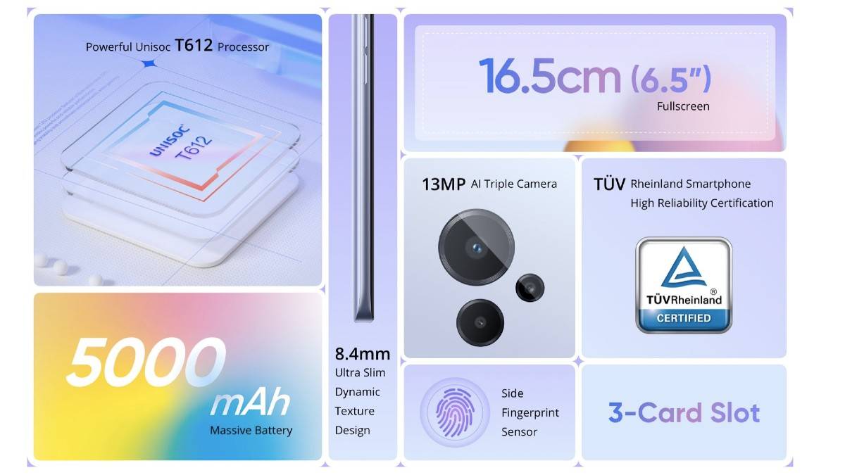 Realme C31 launched with 5000mAh battery, 13MP triple rear camera