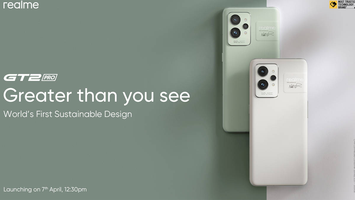6 April Realme GT 2 Pro 5G phone India Launch price specifications details revealed