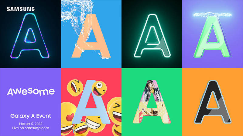 Samsung galaxy a53 a73-launch india march 17 event