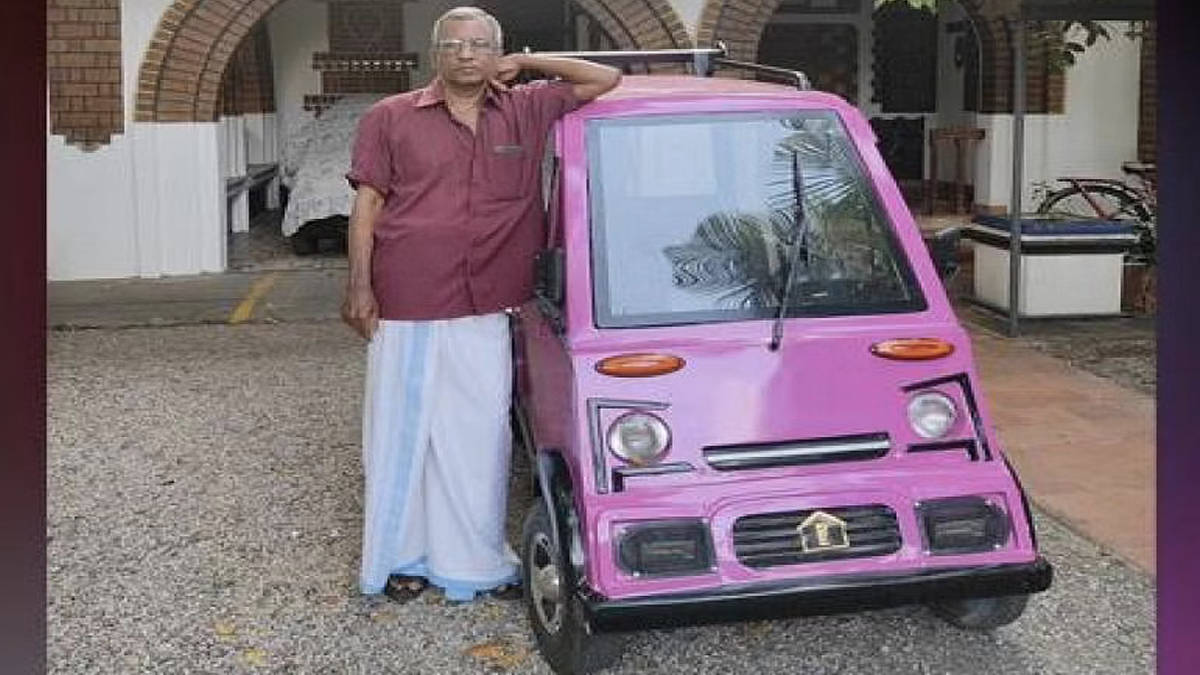 Pulkoodu Electric Car Made In India with 60KM Range Cheap Electric Vehicle EV