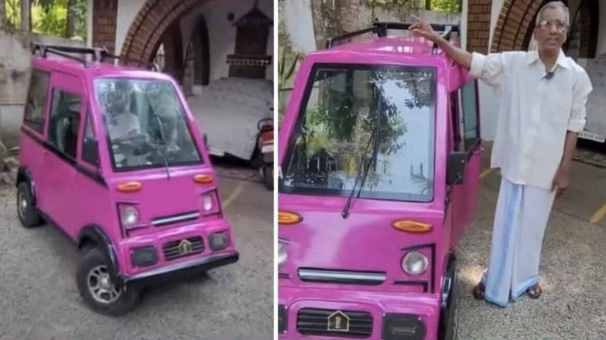Pulkoodu Electric Car Made In India with 60KM Range Cheap Electric Vehicle EV