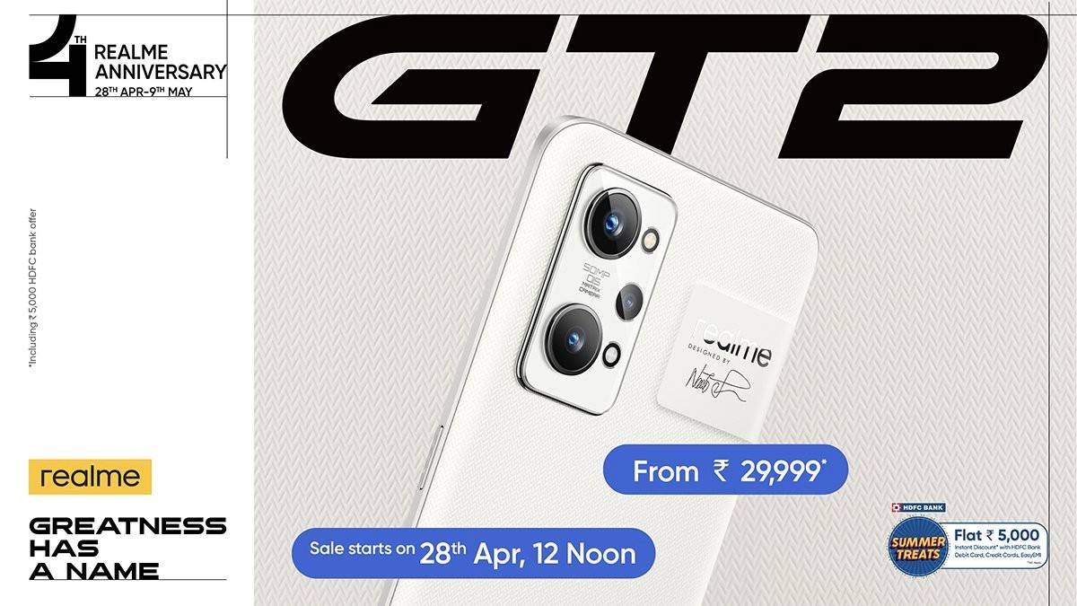 Realme GT 2 with Snapdragon 888, 50MP triple cameras launched in India