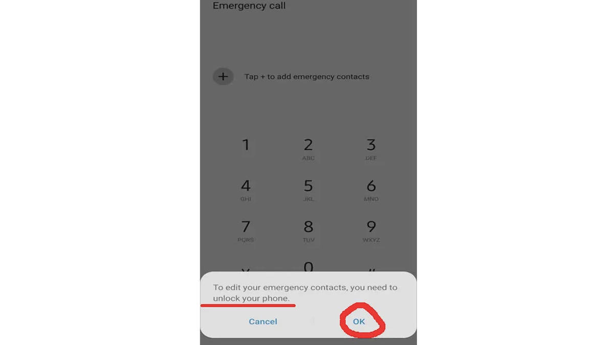 how to add number to emergency contact list use emergency call