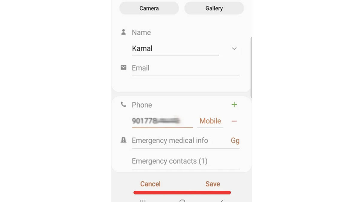 how to add number to emergency contact list use emergency call