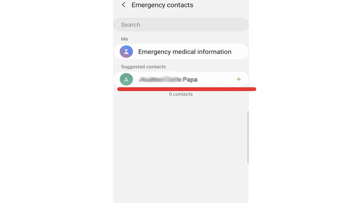 how to add number to emergency contact list use emergency call