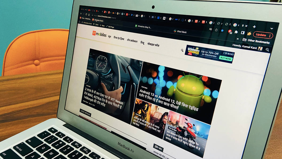 how to update google chrome in android smartphone iphone mobile laptop computer